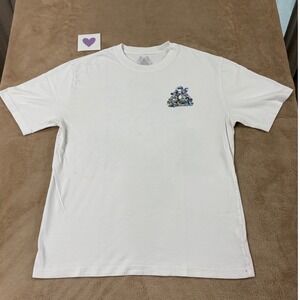 Palace Skateboards Bubbling Print T-Shirt Mens Large White Short sleeve